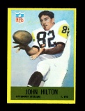 1967 Philadelphia Football Card #151 John Hilton Pittsburgh Steelers