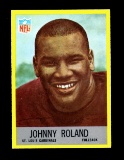 1967 Philadelphia Football Card #162 Johnny Roland St Louis Cardinals