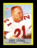 1967 Philadelphia Football Card #166 Jerry Stovall St Louisn Cardinals