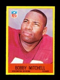 1967 Philadelphia Football Card #186 Hall of Famer Bobby Mitchell Washingto