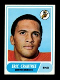 1968 Topps Football Card #95 Eric Crabtree Denver Broncos