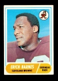 1968 Topps Football Card #102 Erick Barnes Cleveland Browns