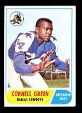 1968 Topps Football Card #216 Cornell Green Dallas Cowboys