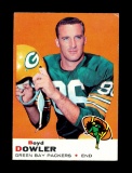 1969 Topps Football Card #33 Boyd Dowler Green Bay Packers