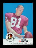 1969 Topps Football Card #43 Hall of Famer Jackie Smith St Louis CArdinals