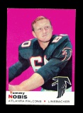 1969 Topps Football Card #93 Tommy Nobis Atlanta Falcons