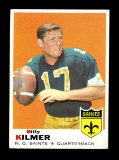 1969 Topps Football Card #240 Billy Kilmer New Orleans Saints