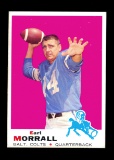 1969 Topps Football Card #250 Earl Morrall Baltimore Colts