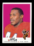 1969 Topps Football Card #251 Hall of Famer Floyd Little Denver Broncos