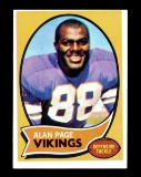 1970 Topps Football Card #59 Rookie Hall of Famer Alan Page Minnesota Vikin