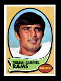 1970 Topps Football Card #100 Roman Gabriel Los Angeles Rams