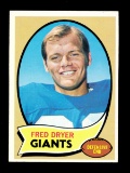 1970 Topps Football Card #247 Rookie Fred Dryer New York Giants