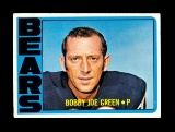 1972 Topps Football Card #11 Bobby Joe Green Chicago Bears