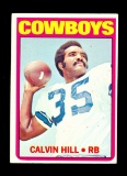 1972 Topps Football Card #224 Calvin Hill Dallas Cowboys