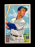 1952 Bowman Baseball Card #86 Cal Abrams Brooklyn Dodgers