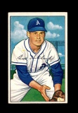 1952 Bowman Baseball Card #89 Billy Hitchcock Philadelphia Athletics