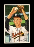 1952 Bowman Baseball Card #132 Dave Cole Boston Braves
