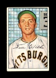 1952 Bowman Baseball Card #138 Ted Wilks Pittsburgh Pirates