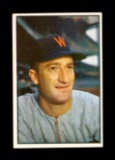 1953 Bowman Color Baseball Card #22 Bob Porterfield Washington Senators