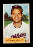 1954 Bowman Baseball Card #35 Eddie Joost Philadelphia Athletics