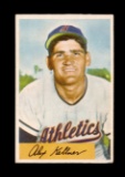 1954 Bowman Baseball Card #51 Alex Kellner Philadelphia Athletics