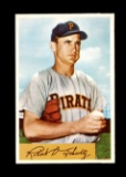 1954 Bowman Baseball Card #59 Bob Schultz Pittsburgh Pirates