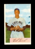 1954 Bowman Baseball Card #77 Bob Rush Chicago Cubs