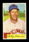 1954 Bowman Baseball Card #108 Bobby Adams Cincinnati Redlegs