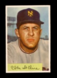 1954 Bowman Baseball Card #128 Ebba St Claire New York Giants