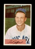 1954 Bowman Baseball Card #205 Hal Jeffcoat Chicago Cubs
