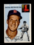 1954 Topps Baseball Card #66 Ted Lepcio Boston Red Sox