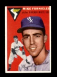 1954 Topps Baseball Card #154 Mike Fornieles Chicago White Sox