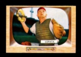1955 Bowman Baseball Card #18 Stan Lopata Philadephia Phillies