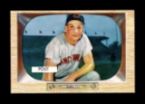 1955 Bowman Baseball Card #32 Wally Post Cincinnati Redlegs