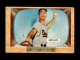 1955 Bowman Baseball Card #55 Cal Abrams Baltimore Orioles