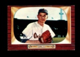 1955 Bowman Baseball Card #216 Preacher Roe Baltimore Orioles