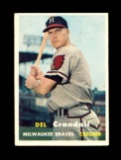 1957 Topps Baseball Card #92 Mickey Vernon Boston Red Sox