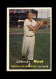 1957 Topps Baseball Card #280 Alex Kellner Kansas City Athletics