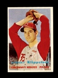 1957 Topps Baseball Card #295 Joe Collins New York Yankees