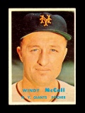 1957 Topps Baseball Card #296 Johnny Klippstein Cincinnati Redlegs