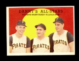 1959 Topps Baseball Card #17 Dannys All-Stars Thomas-Murtaugh-Kluszewski
