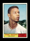 1961 Topps Baseball Card #183 Andre Rodgers Milwaukee Braves