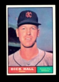 1961 Topps Baseball Card #197 Dick Hall Kansas City Athletics