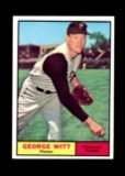 1961 Topps Baseball Card #286 George Witt Pittburgh Pirates