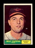 1961 Topps Baseball Card #295 Milt Pappas Baltimore Orioles