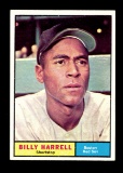 1961 Topps Baseball Card #354 Billy Harrell Boston Red Sox