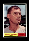 1961 Topps Baseball Card #431 Chuck Stobbs Minnesota Twins