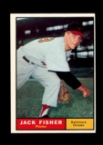 1961 Topps Baseball Card #463 Jack Fisher Baltimore Orioles