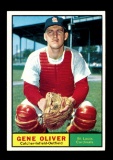 1961 Topps Baseball Card #487 Gene Oliver St Louis Cardinals
