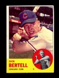 1963 Topps Baseball Card #287 Dick Bertell Chicago Cubs
